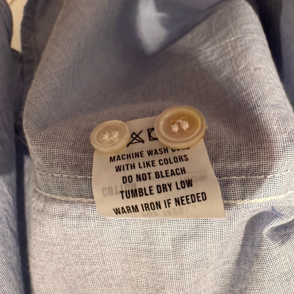 Buck Mason Women’s Mainstay Cotton Shirt - Size XL - Picture 4 of 8
